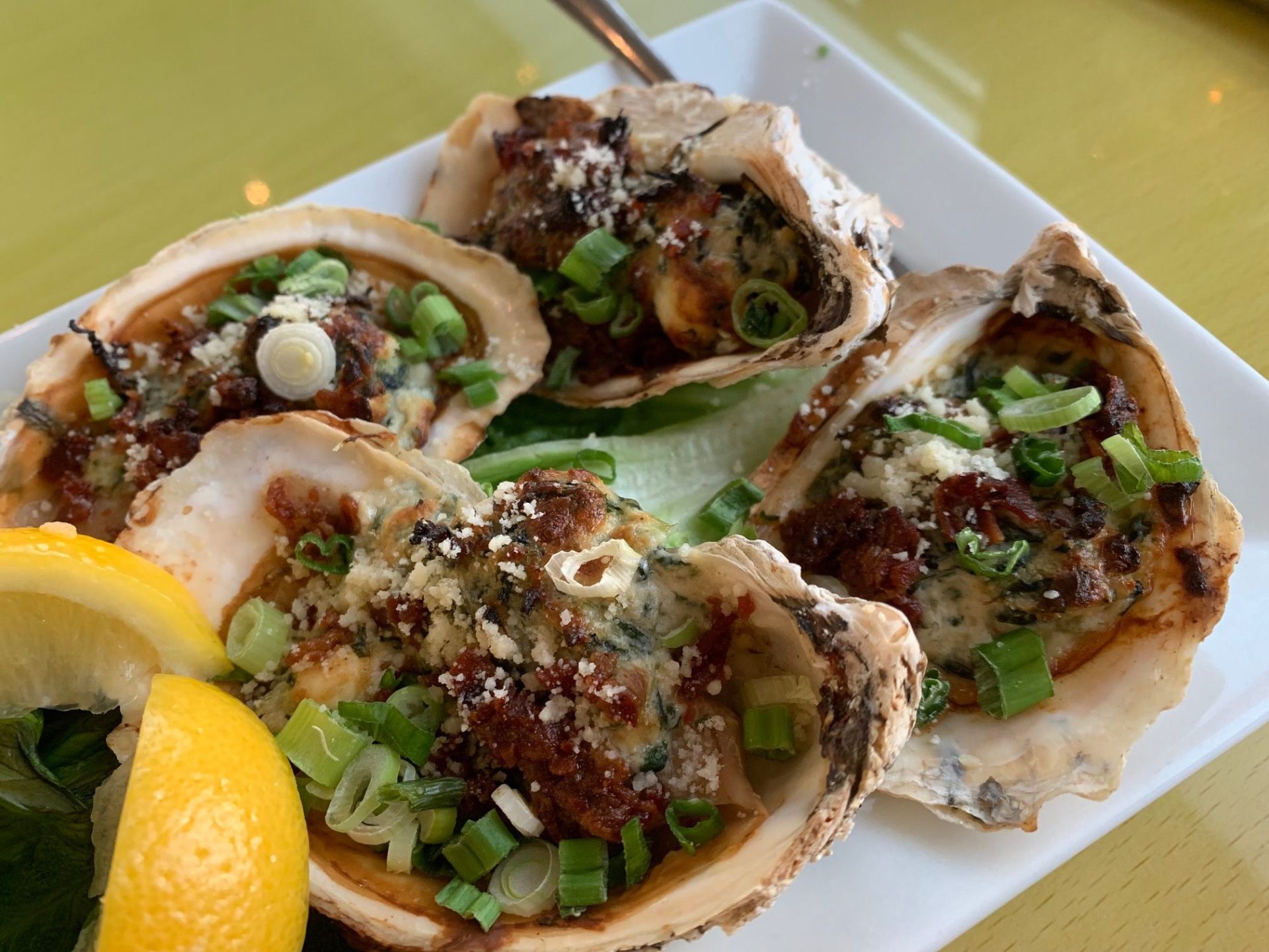 Rudee’s Restaurant & Cabana Bar oysters