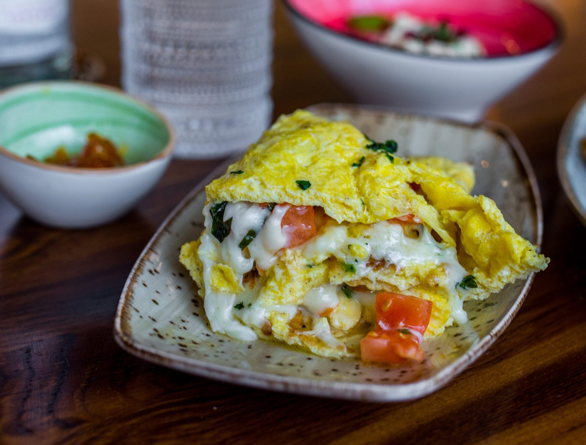 manchego omelette