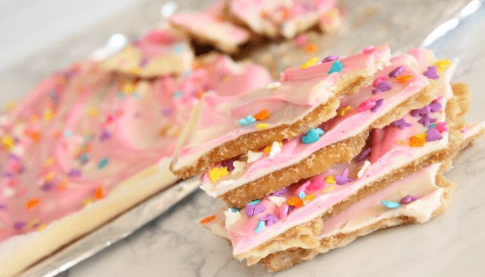 Easter Crack White Toffee