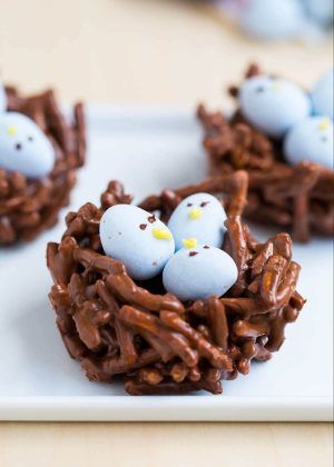 Chocolate Egg Nest Treats