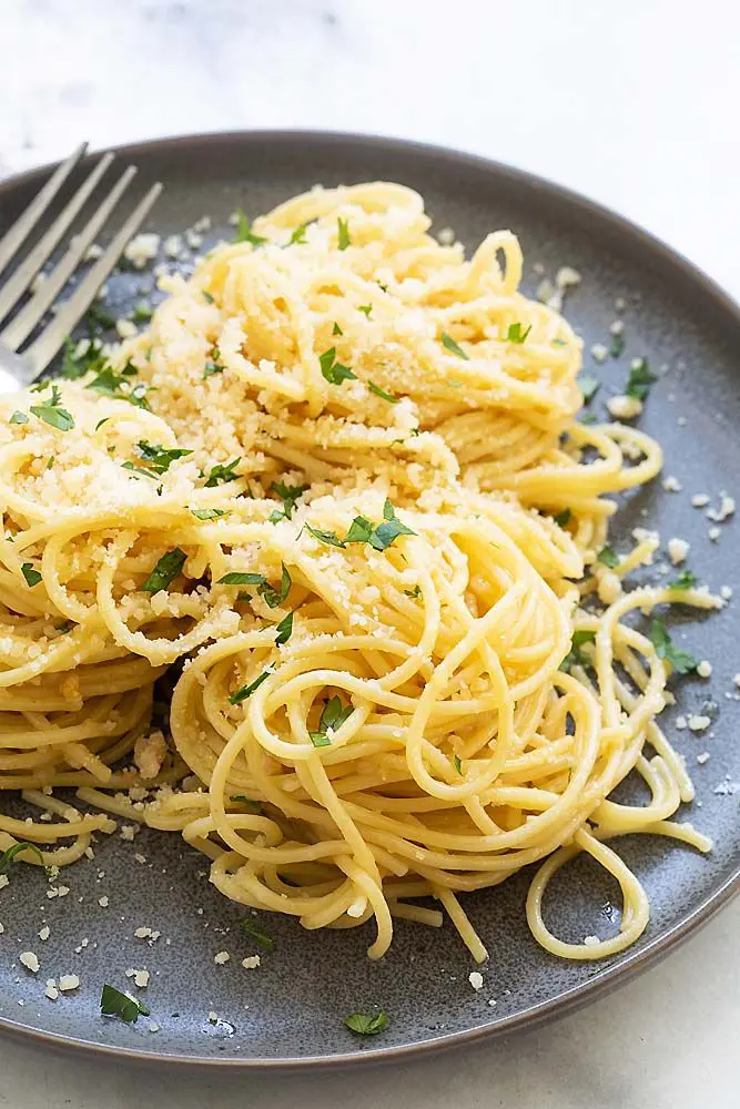 garlic parmesan pasta