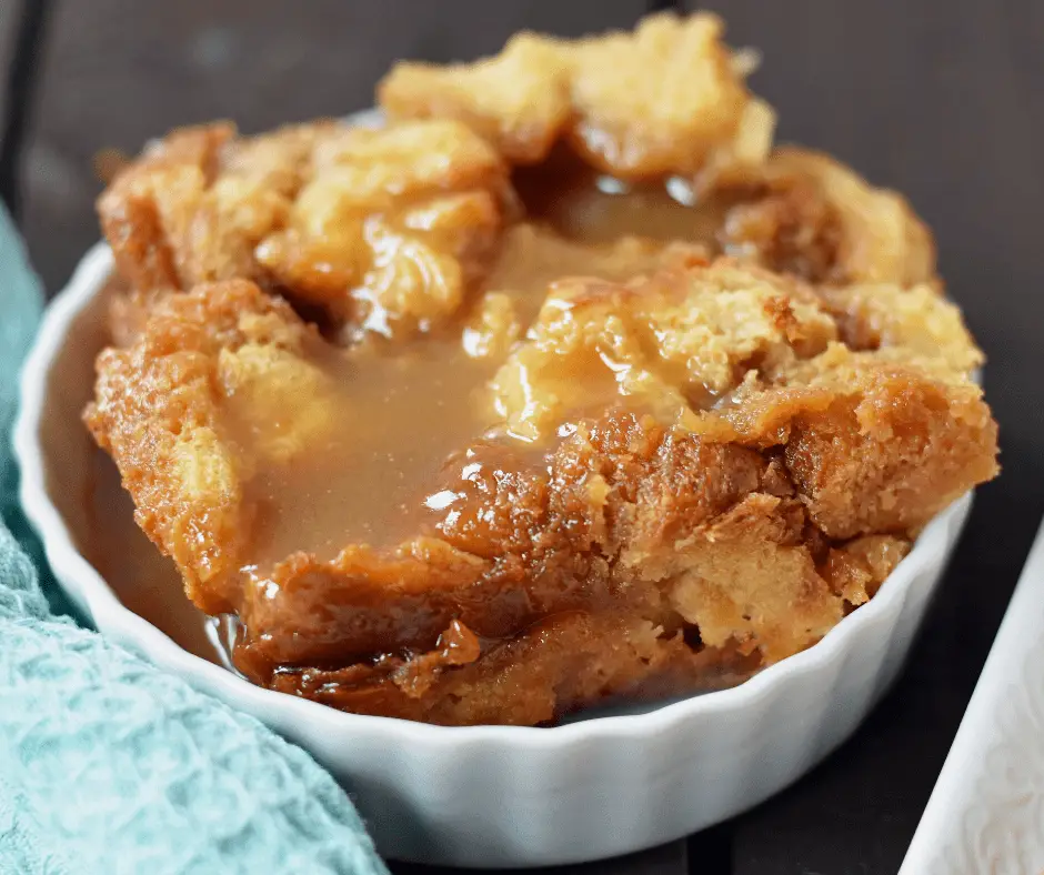 Salted Caramel Bread Pudding