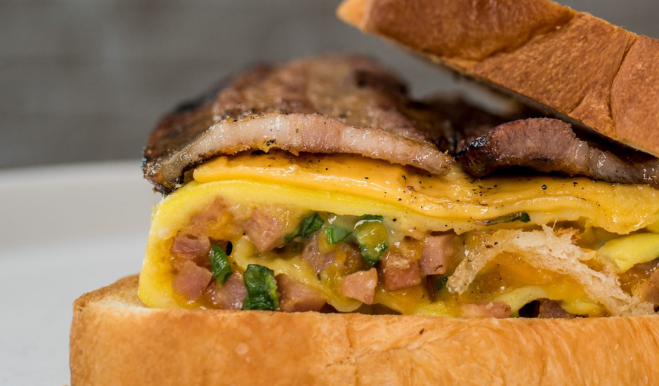anju breakfast sandwich