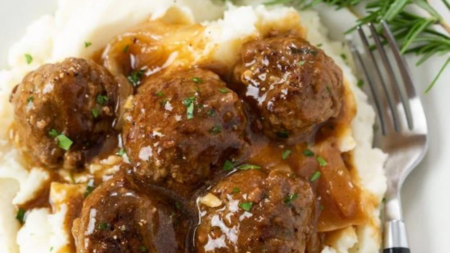 meatball recipes - The Cozy Cook's Meatballs and Gravy 