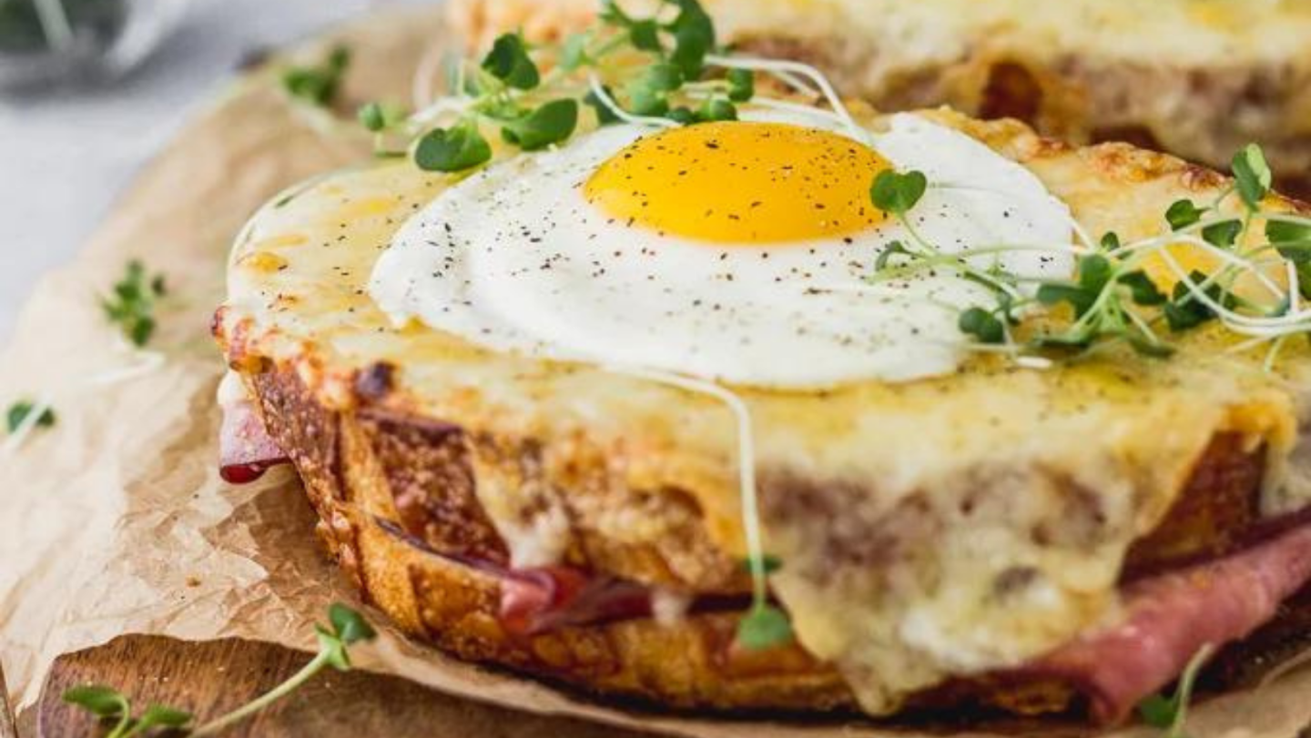 breakfast egg recipes - fork in the kitchen's croque madame