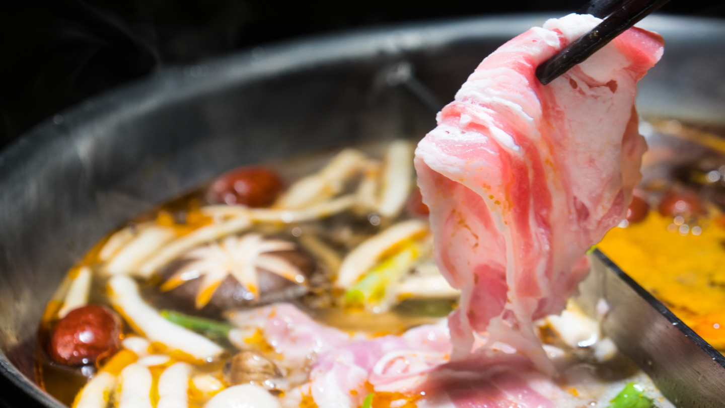 foods in china - lamb hot pot