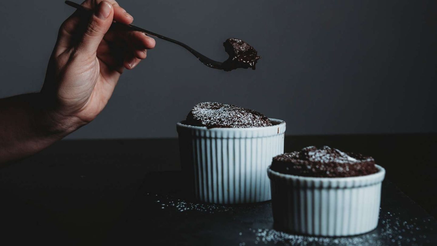 best vegan dessert recipes - Jess Bee Creates' Vegan Chocolate Lava Cakes