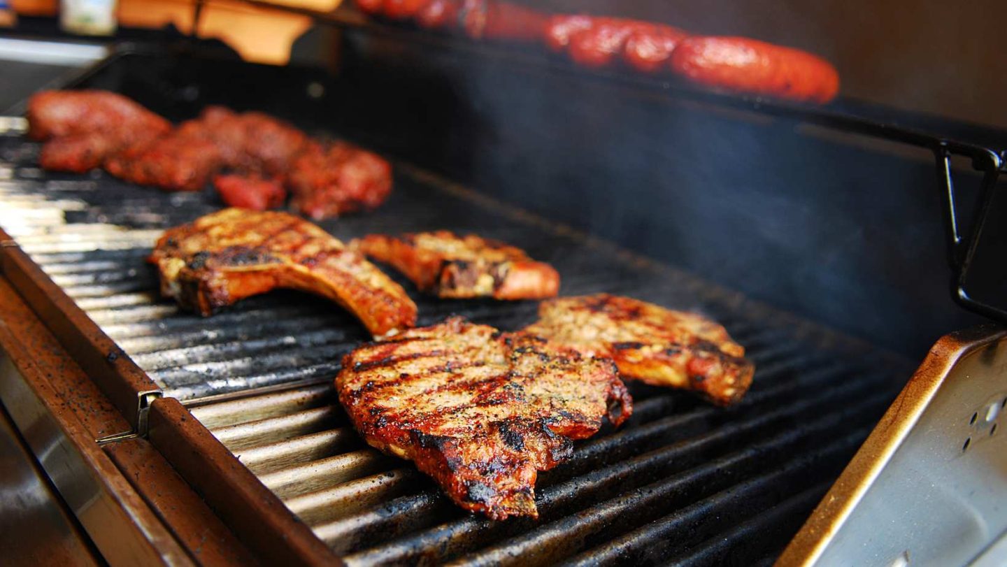 Pork Cutlet vs Pork Chop - pork chops on a grill